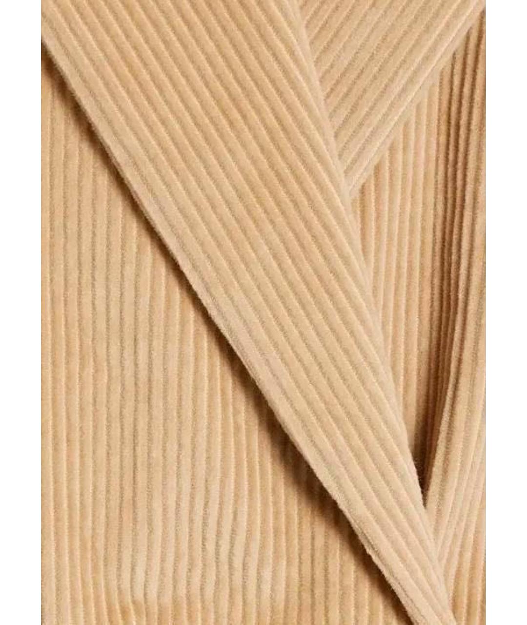 BRUNELLO CUCINELLI Бежевый хлопковый комбинезон, фото 2