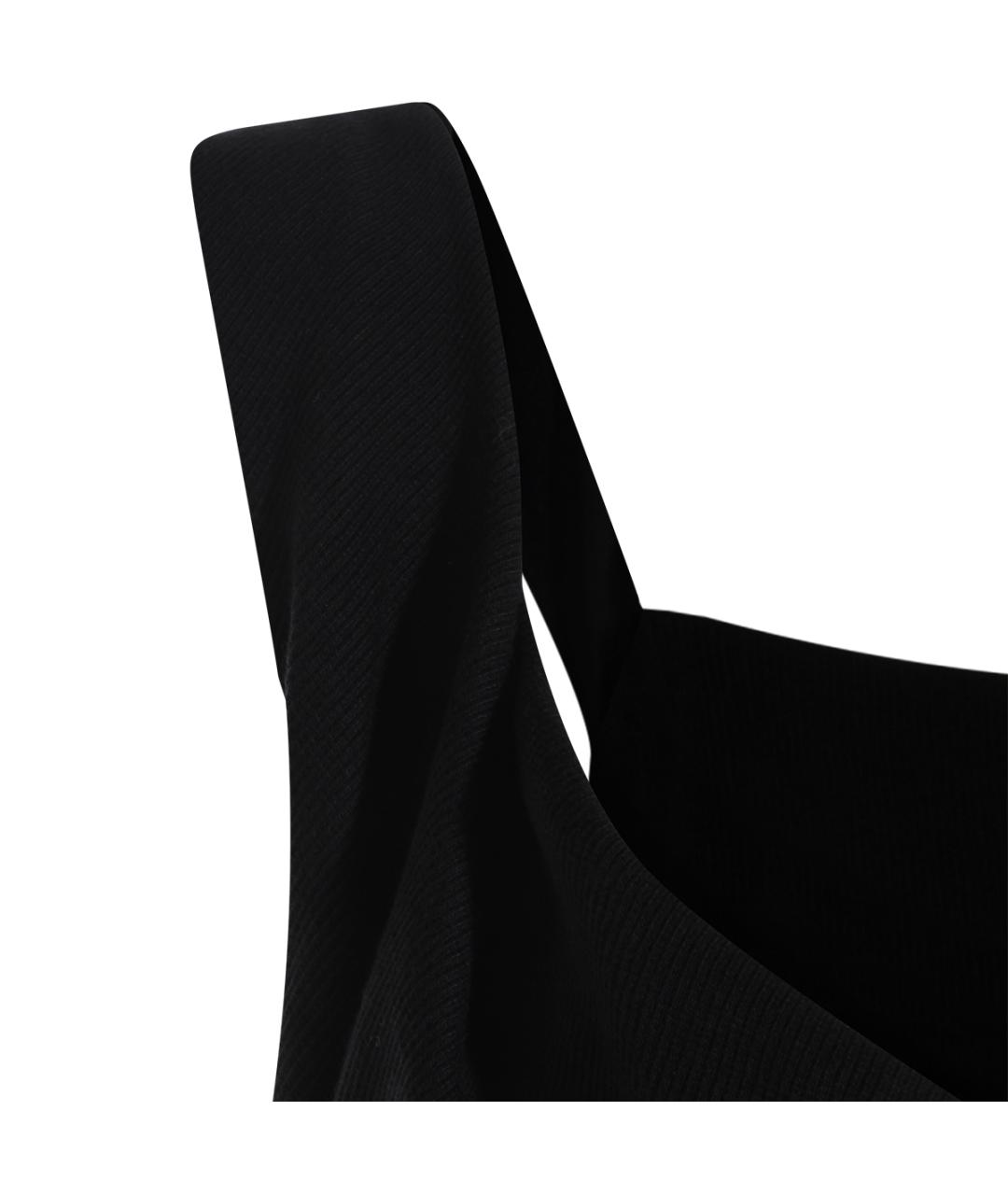 VIVIENNE WESTWOOD Черная хлопковая майка, фото 4