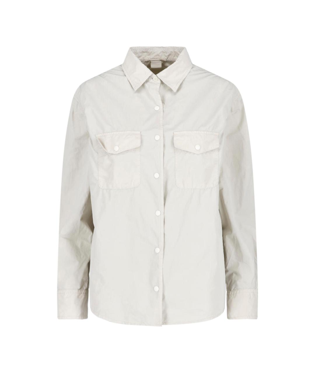 ASPESI Серая полиэстеровая рубашка, фото 1