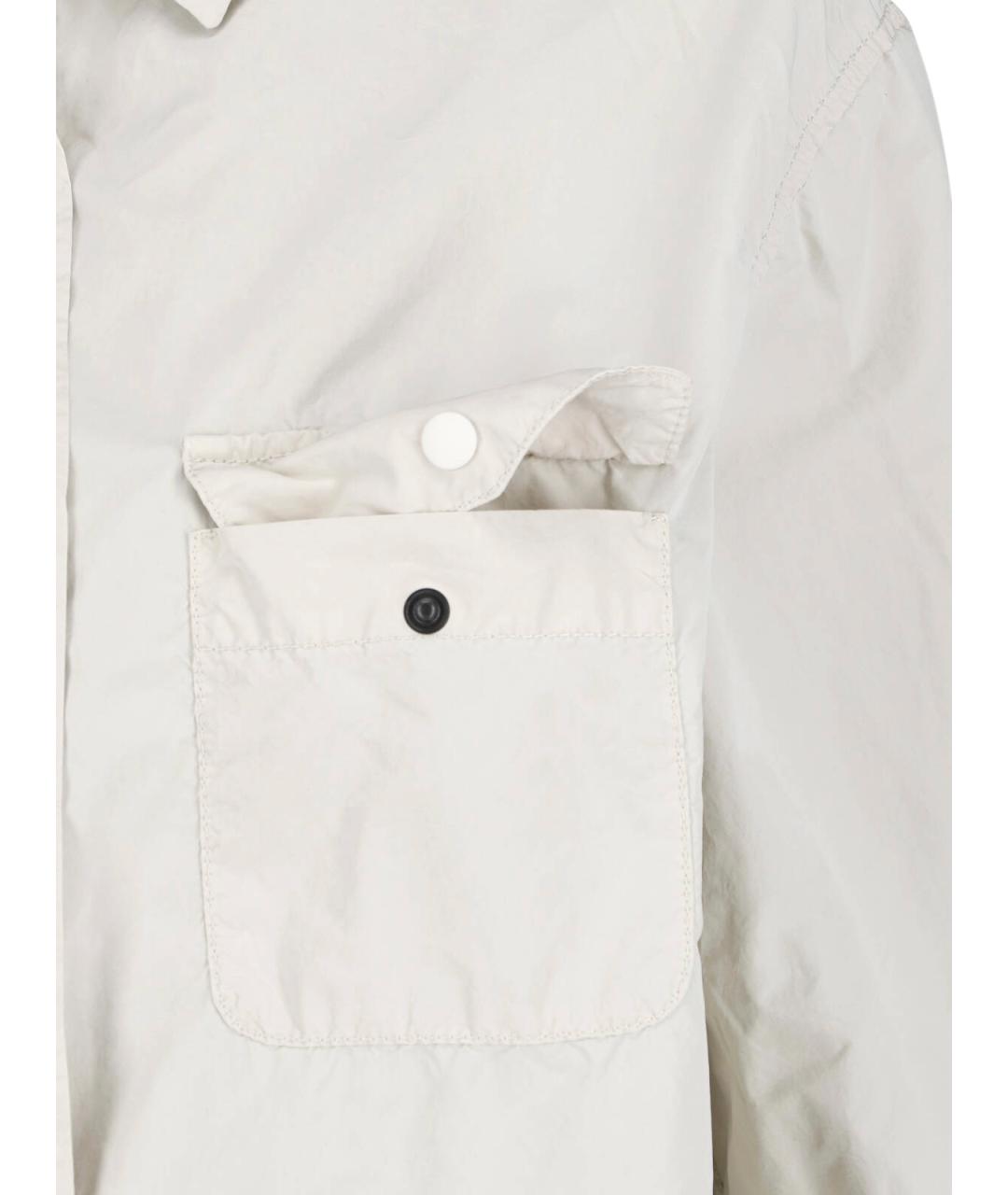 ASPESI Серая полиэстеровая рубашка, фото 3