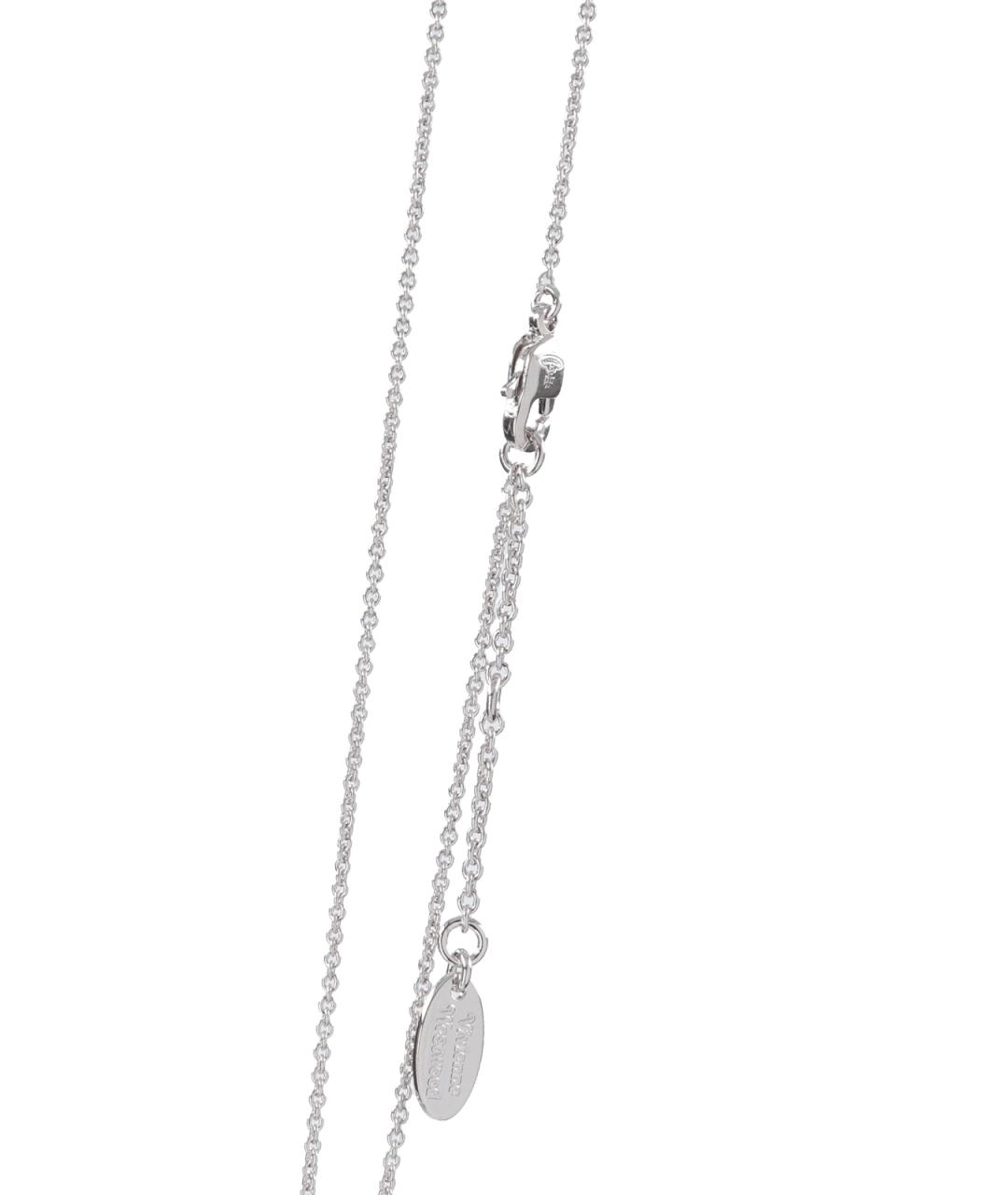 VIVIENNE WESTWOOD Серебряная металлическая подвеска, фото 2