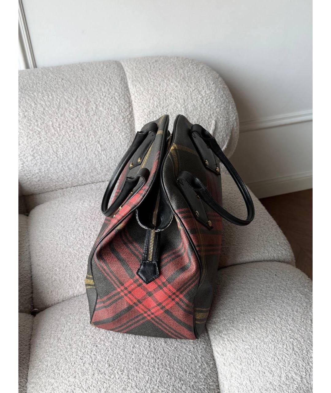 VIVIENNE WESTWOOD Серая сумка с короткими ручками, фото 2