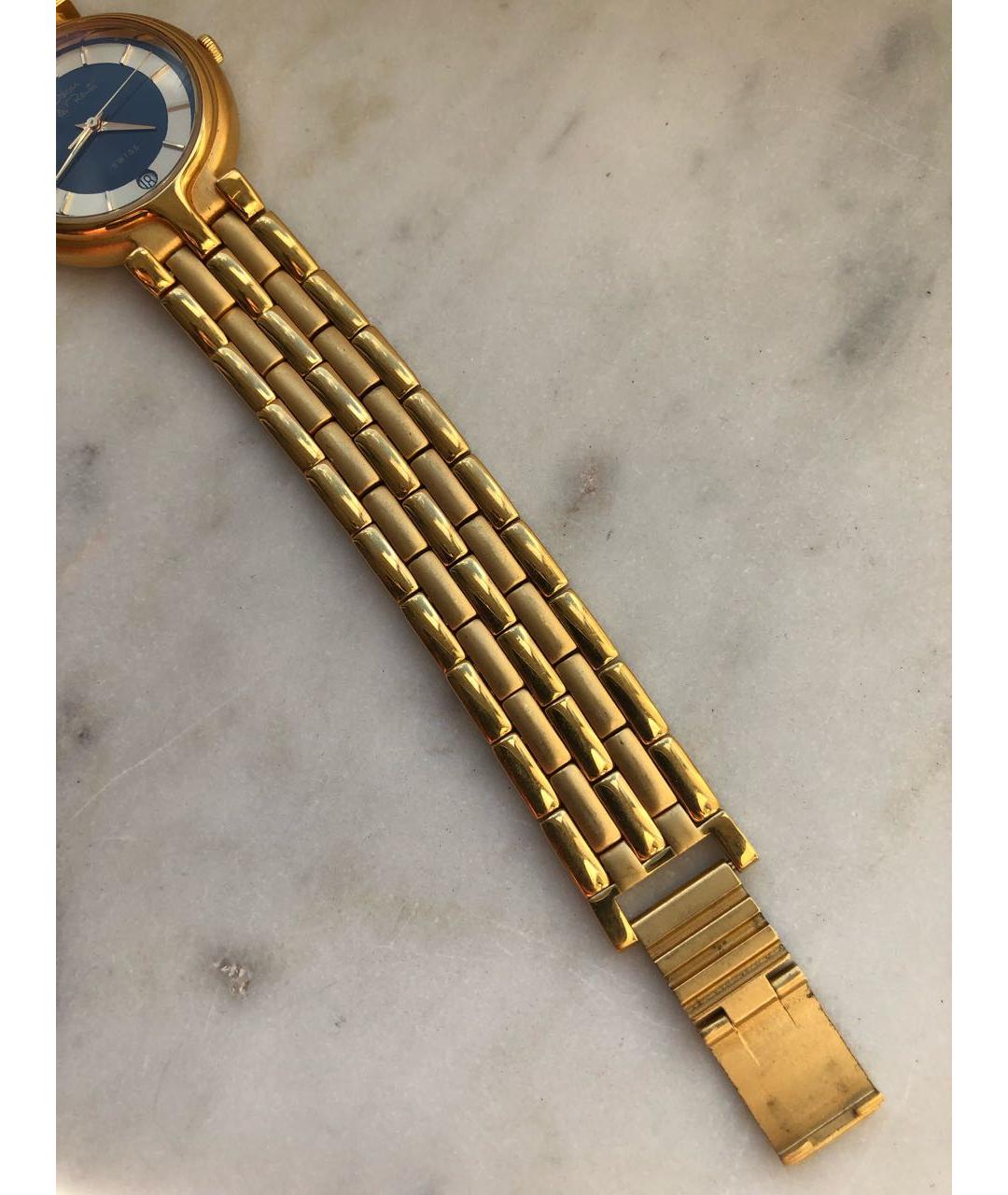 OSCAR DE LA RENTA Золотые металлические часы, фото 7