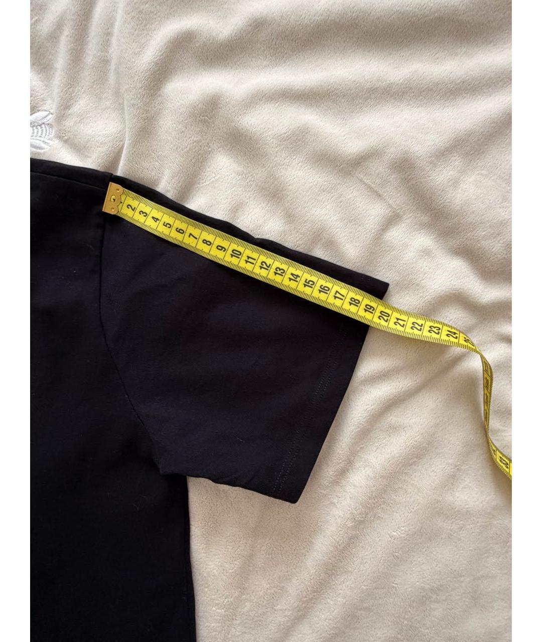 MSGM Черный хлопковый детская футболка / топ, фото 5