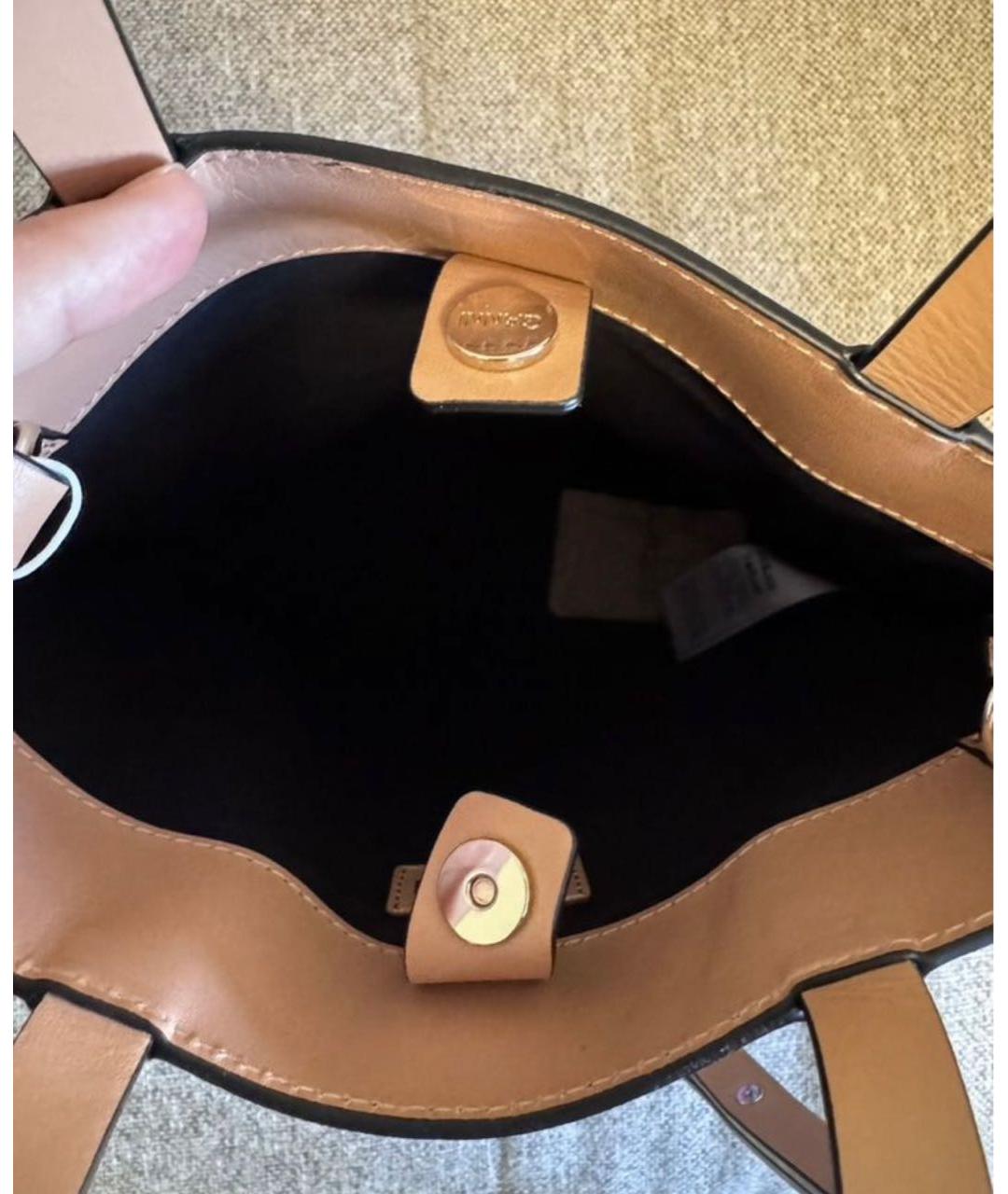 GANNI Мульти кожаная сумка тоут, фото 3