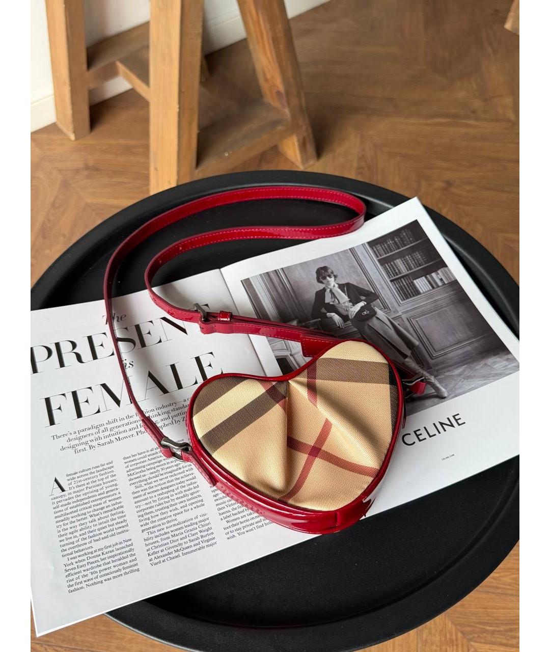 BURBERRY Бежевая сумка через плечо, фото 2