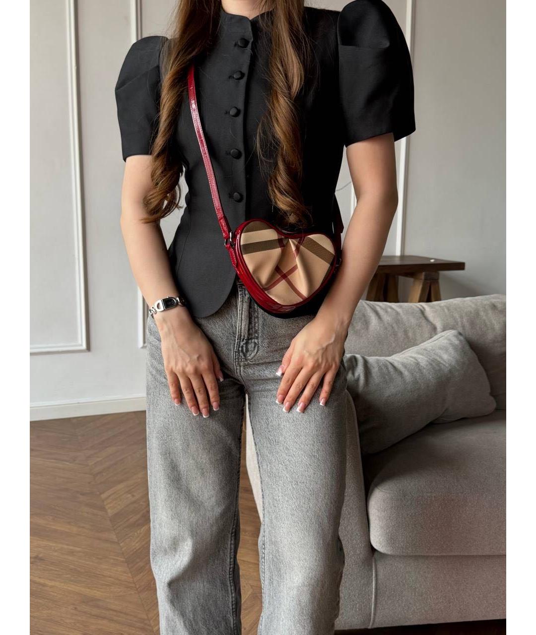 BURBERRY Бежевая сумка через плечо, фото 4