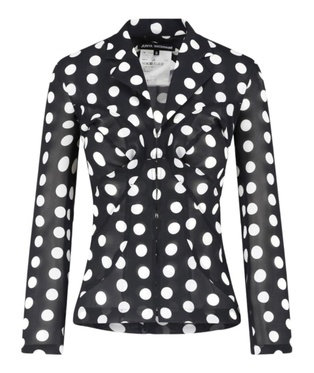 JUNYA WATANABE Черная полиэстеровая рубашка, фото 1