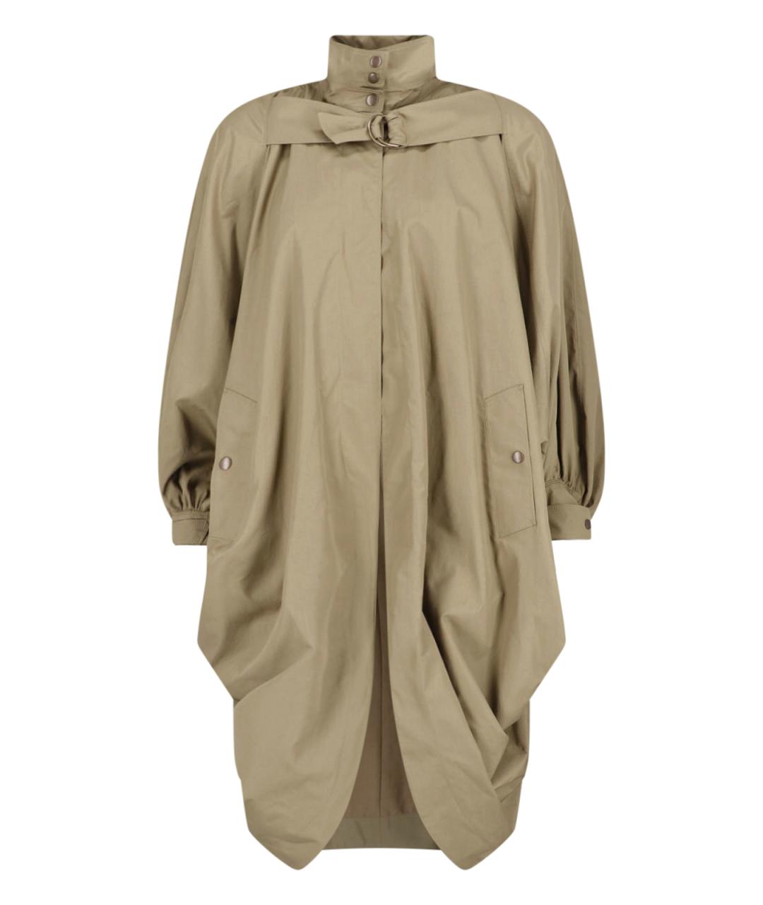 CHLOE Бежевый хлопковый тренч/плащ, фото 1