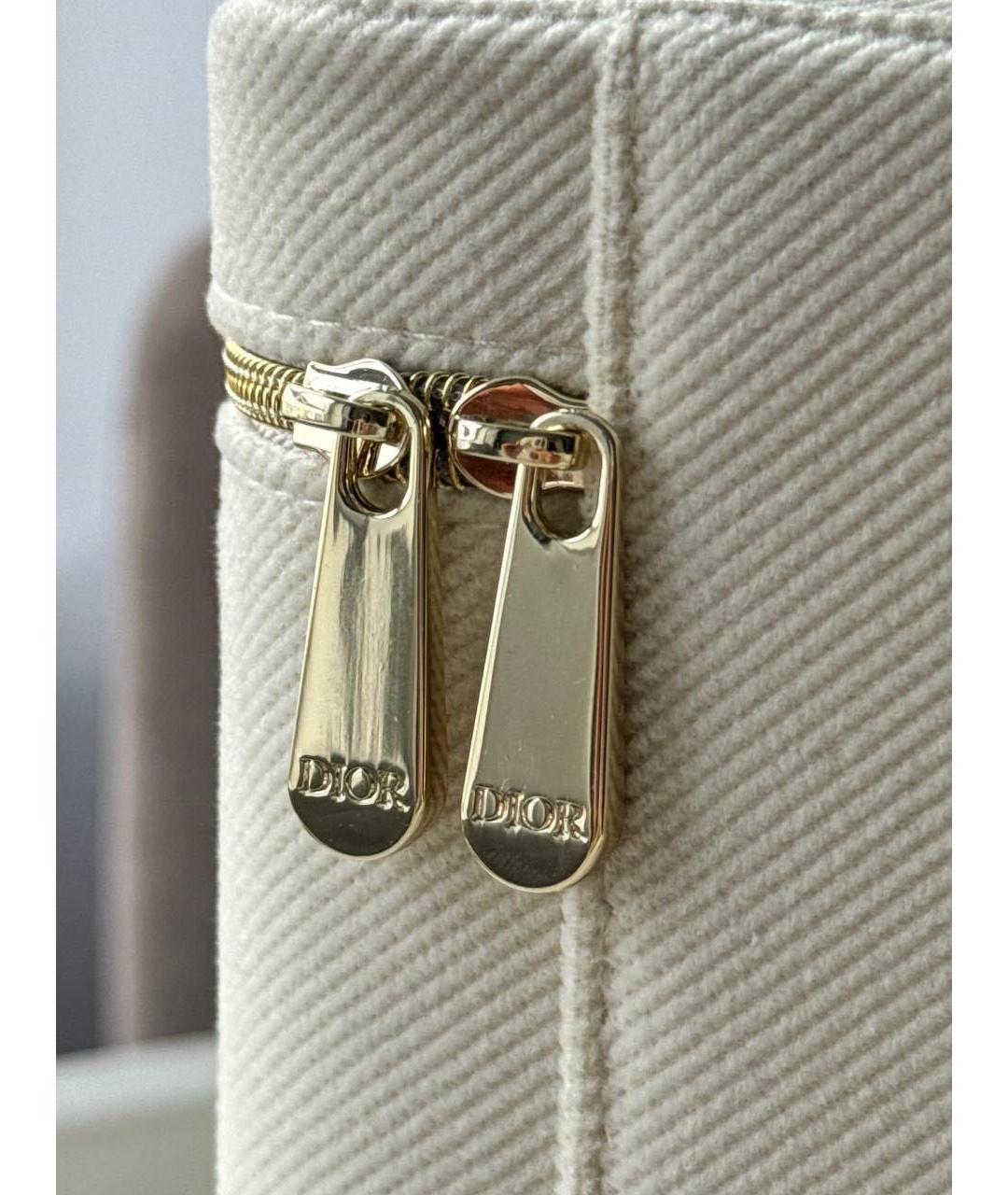 DIOR BEAUTY Бежевая косметичка, фото 5