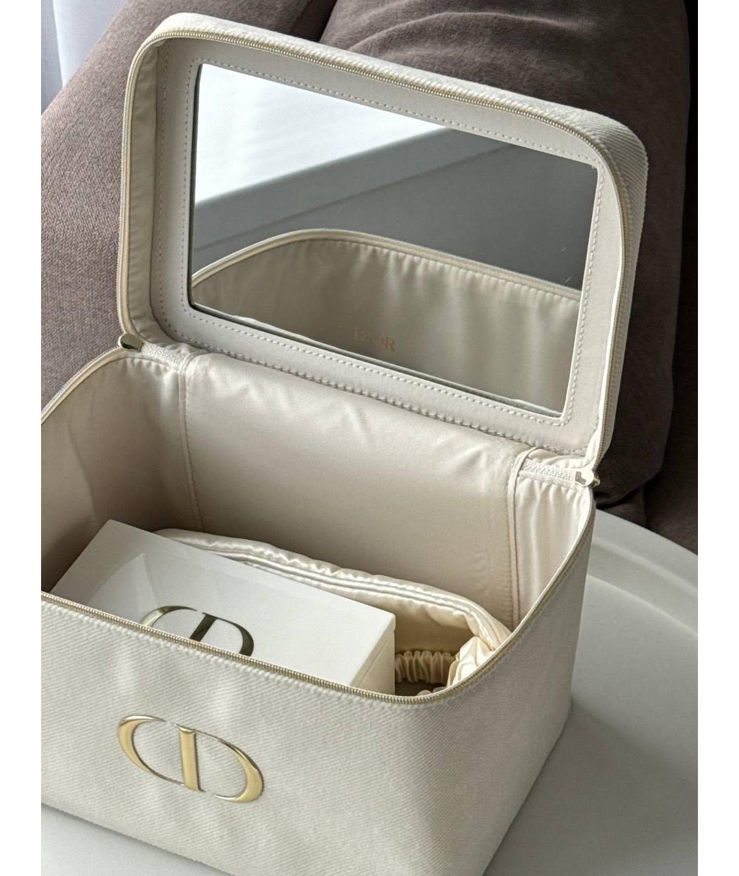 DIOR BEAUTY Бежевая косметичка, фото 4