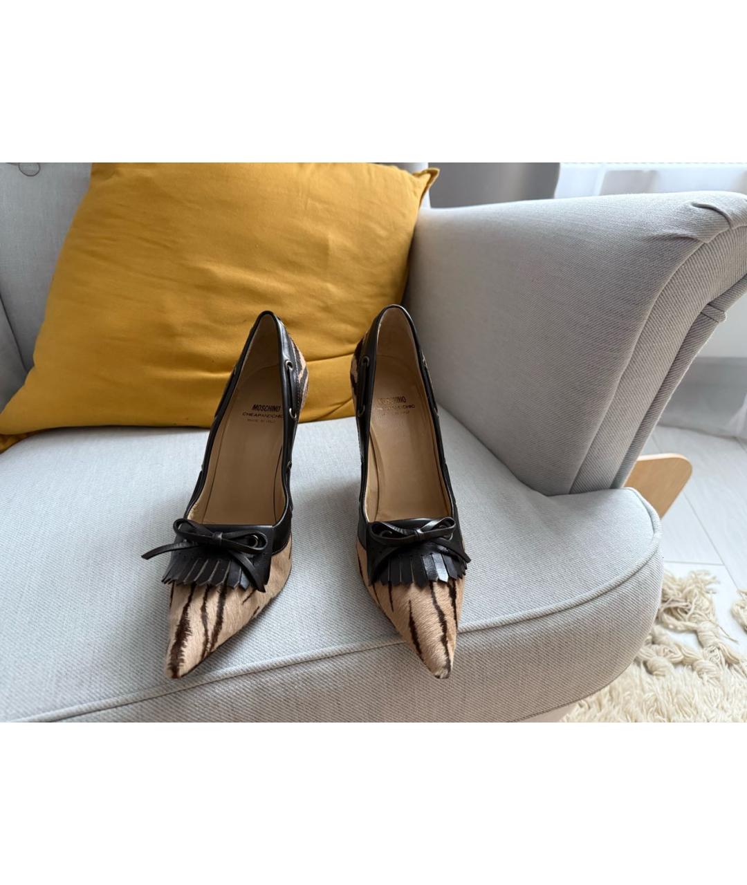 MOSCHINO Мульти туфли, фото 3