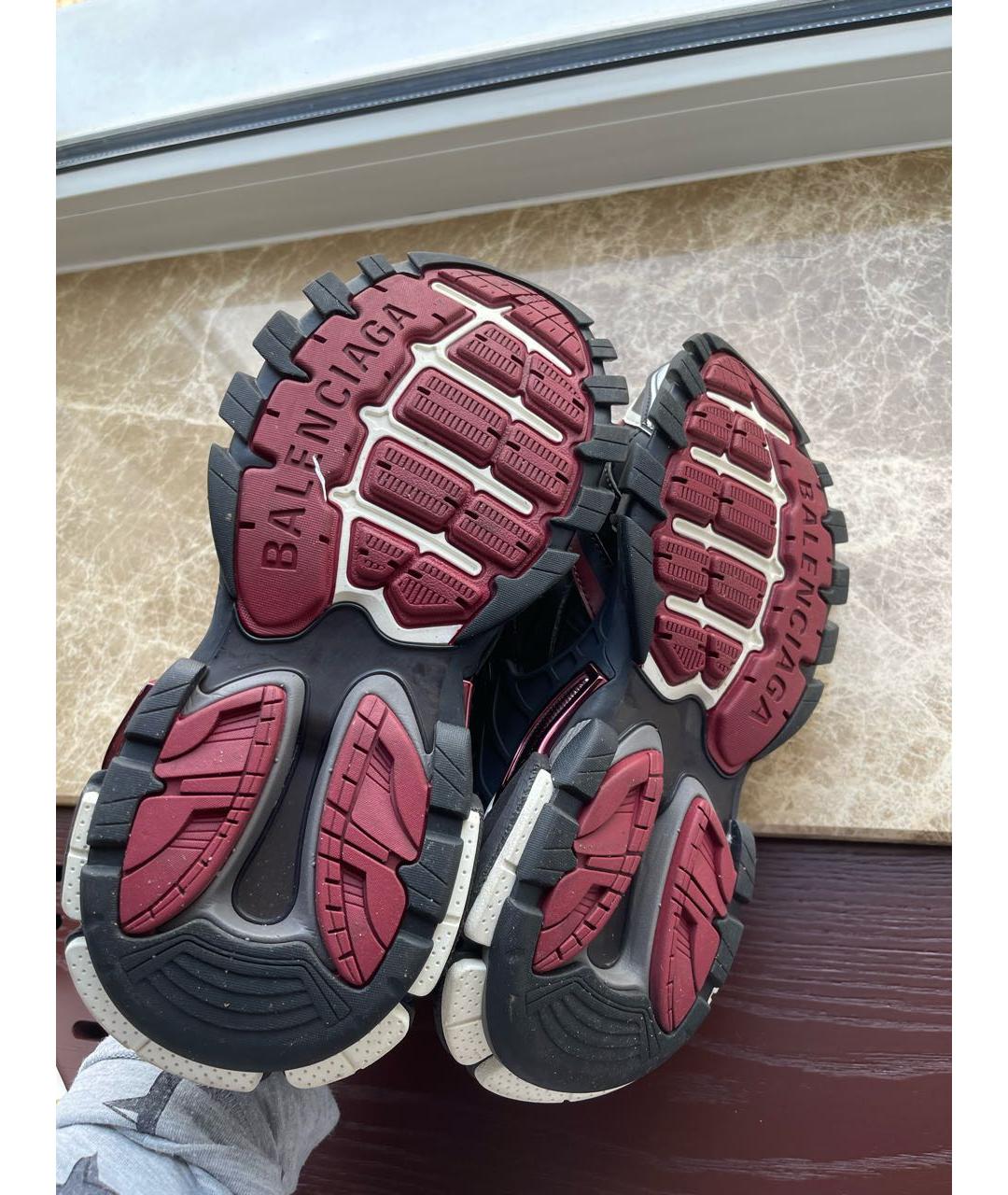 BALENCIAGA Мульти кожаные кроссовки, фото 3