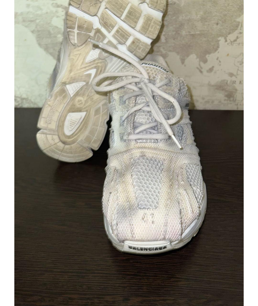 BALENCIAGA Серые низкие кроссовки / кеды, фото 2