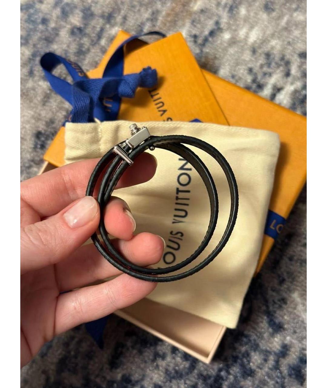 LOUIS VUITTON Мульти кожаный браслет, фото 3