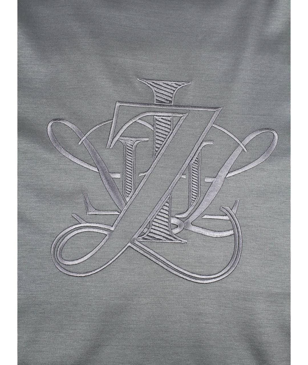 ZILLI Серая хлопковая футболка, фото 3