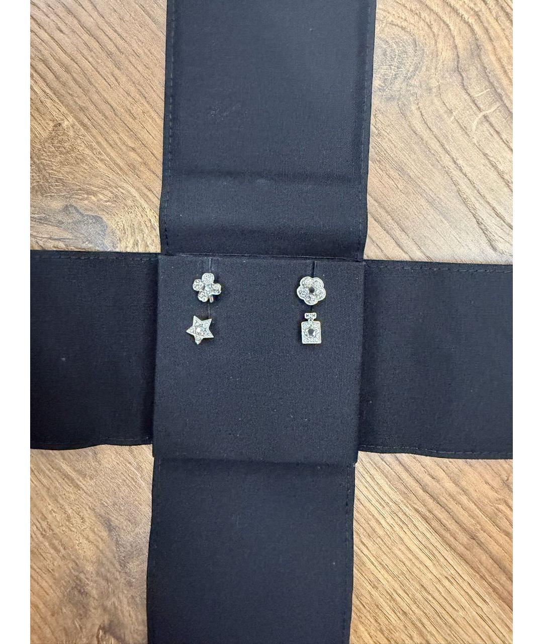 CHANEL Серебряные серьги, фото 4