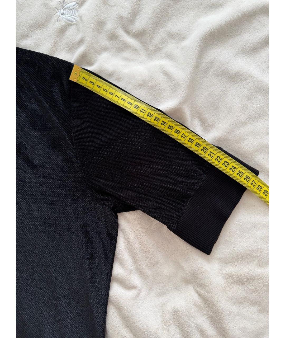 BALMAIN Черная полиэстеровая рубашка, фото 4