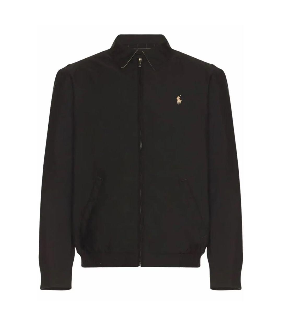 POLO RALPH LAUREN Черная хлопковая куртка, фото 6