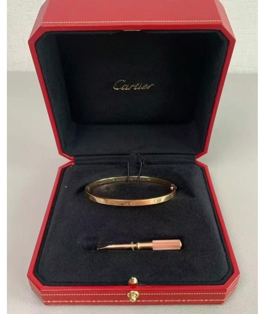 CARTIER Золотой браслет из розового золота, фото 2