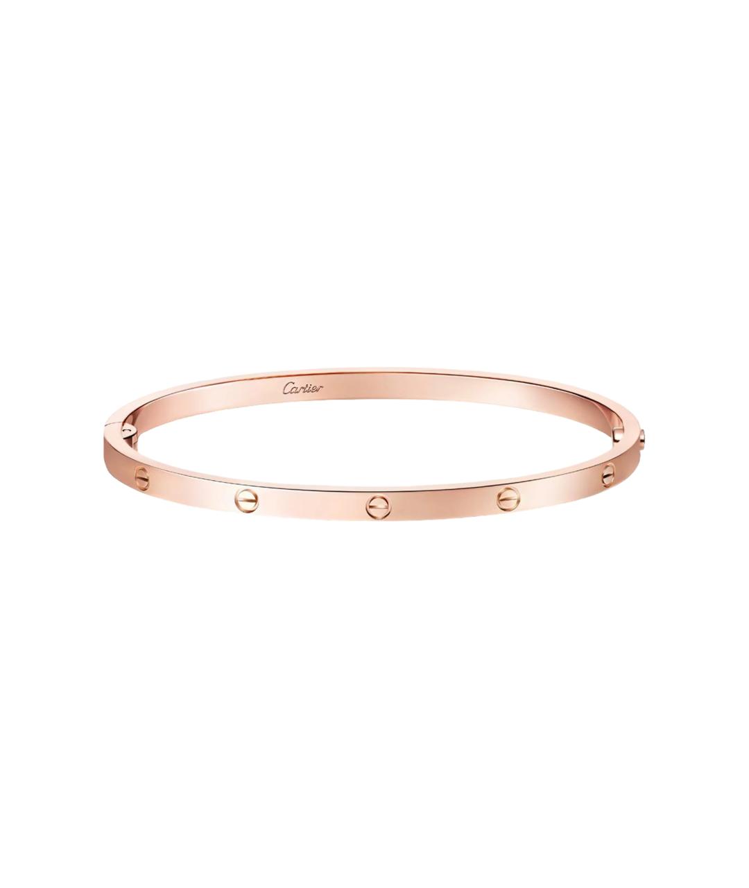 CARTIER Золотой браслет из розового золота, фото 1