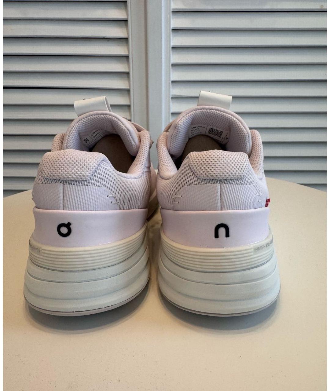 ON Розовые текстильные кроссовки, фото 4