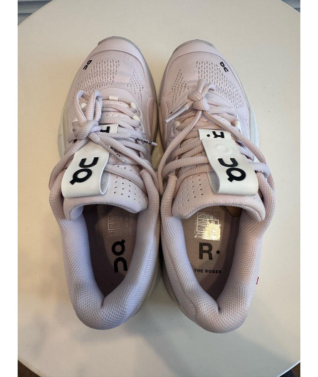 ON Розовые текстильные кроссовки, фото 3