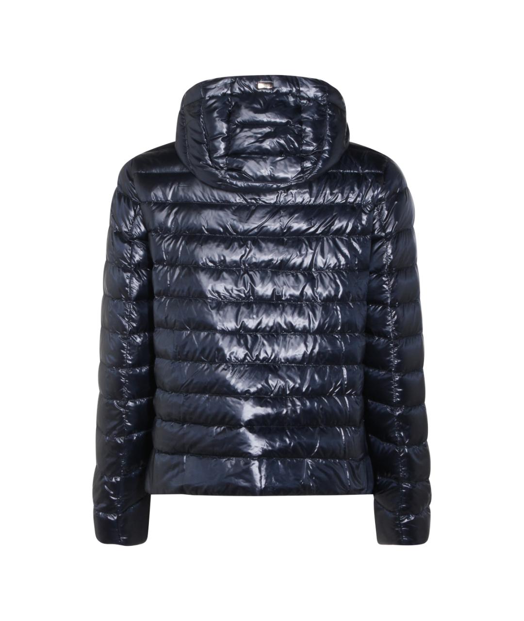 HERNO Темно-синяя куртка, фото 2