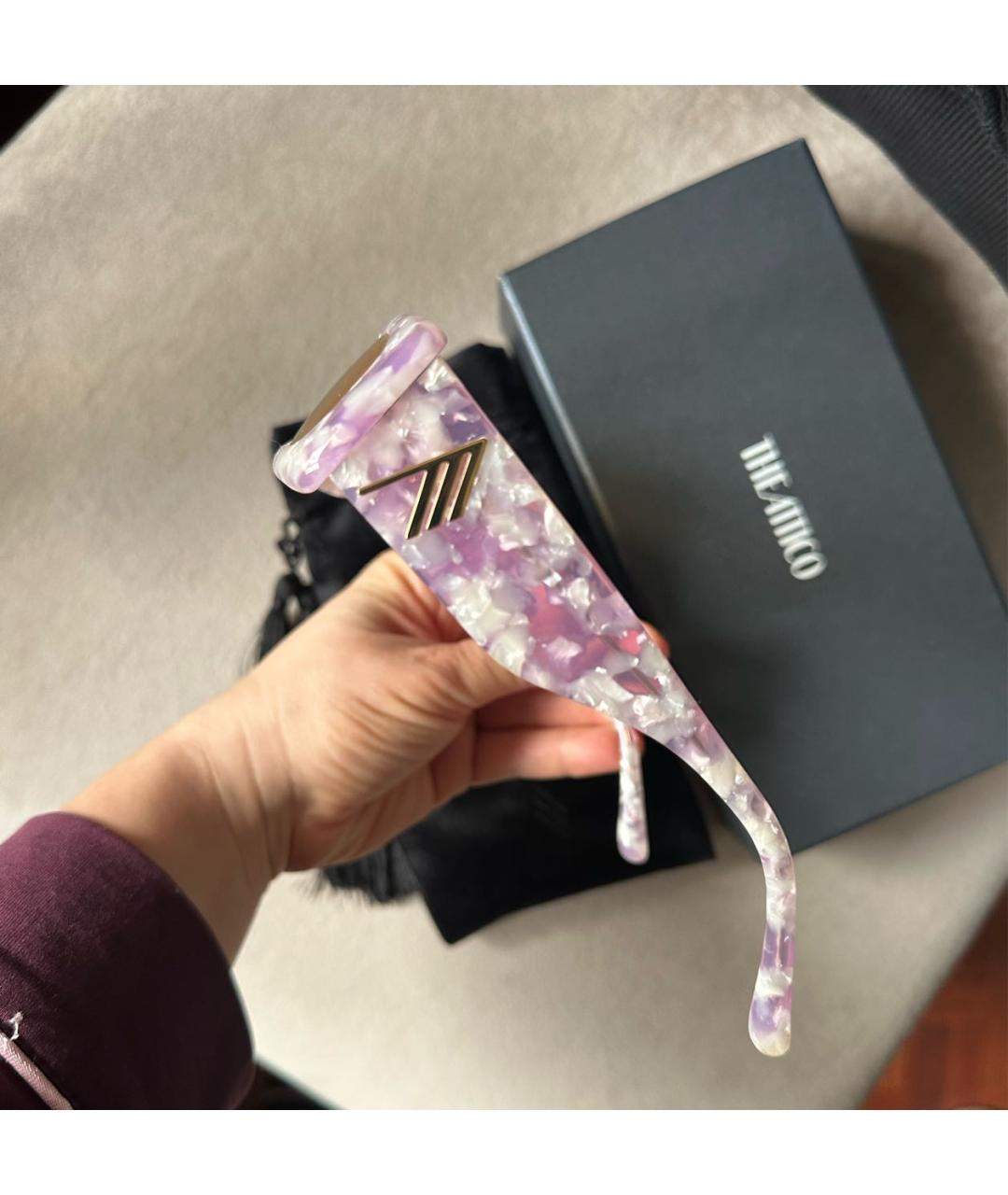 THE ATTICO Мульти пластиковые солнцезащитные очки, фото 5