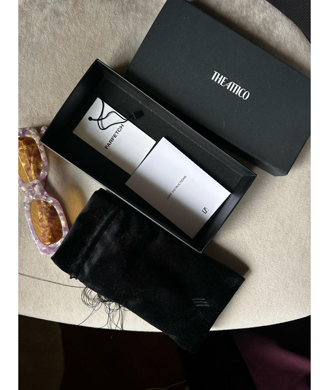 THE ATTICO Мульти пластиковые солнцезащитные очки, фото 4