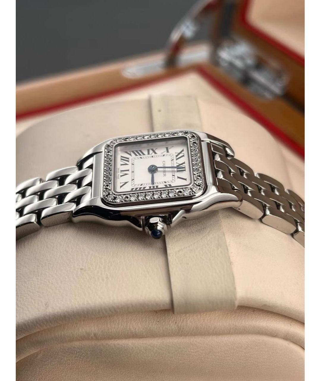 CARTIER Серебряные часы, фото 5