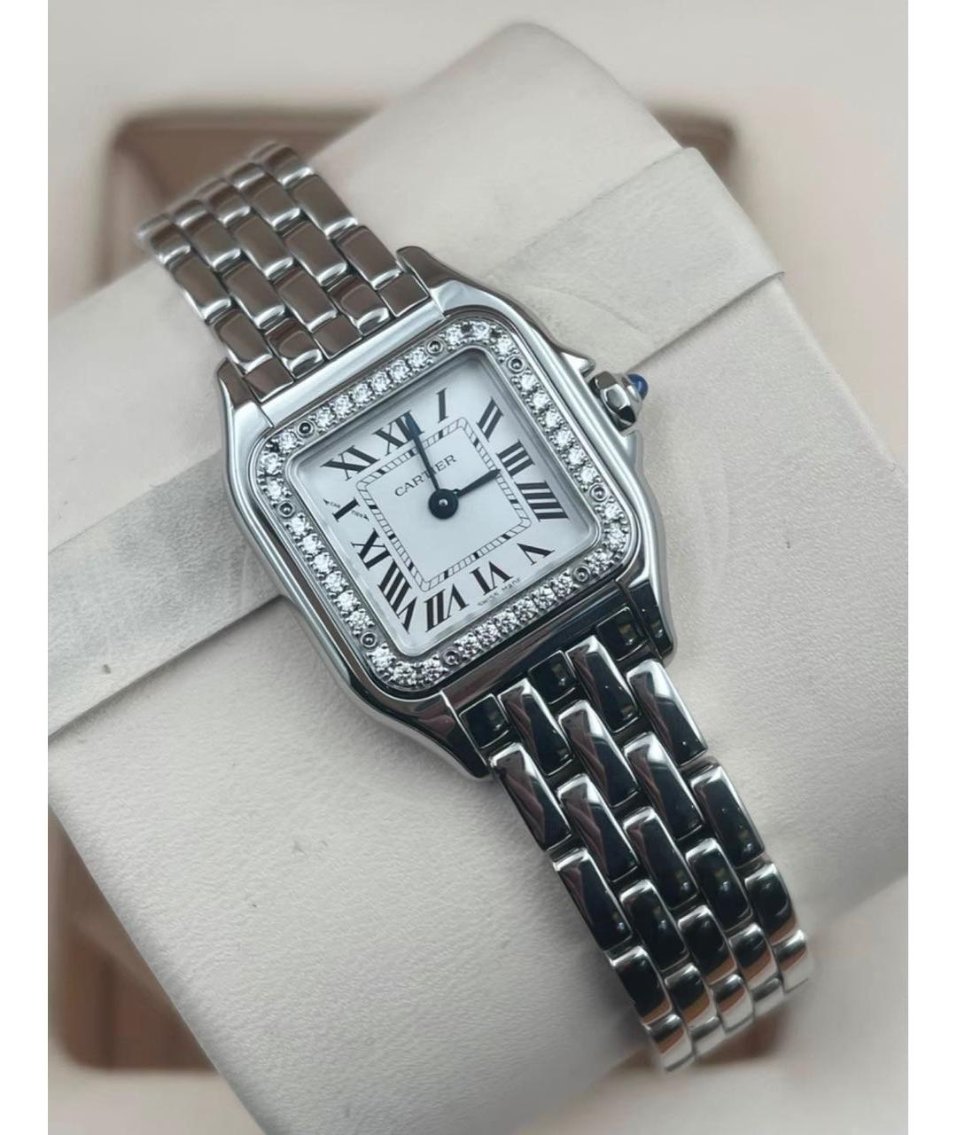 CARTIER Серебряные часы, фото 4