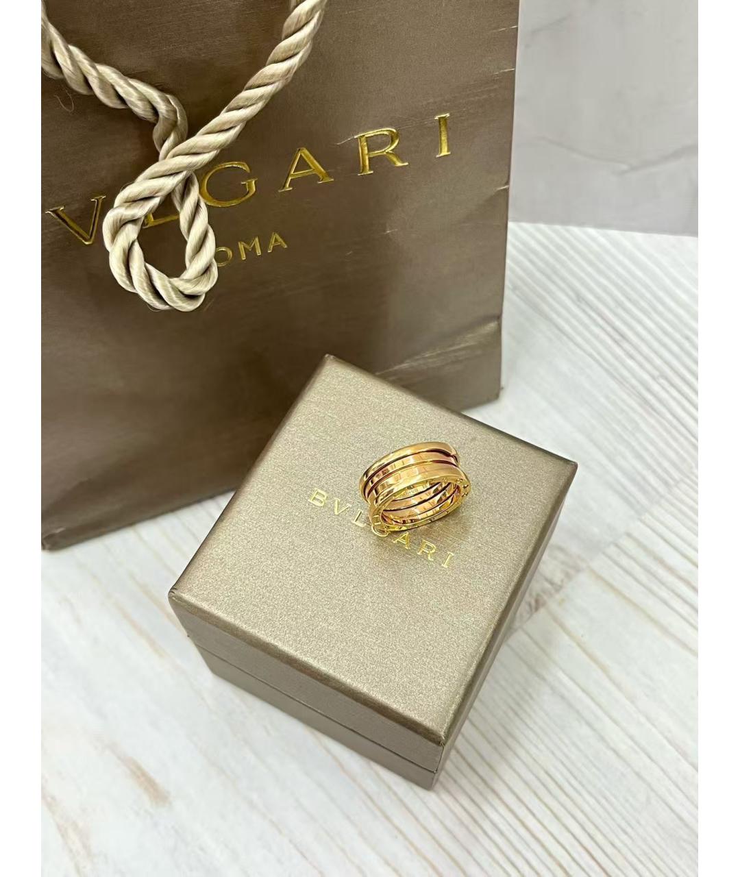 BVLGARI Золотое кольцо из розового золота, фото 2