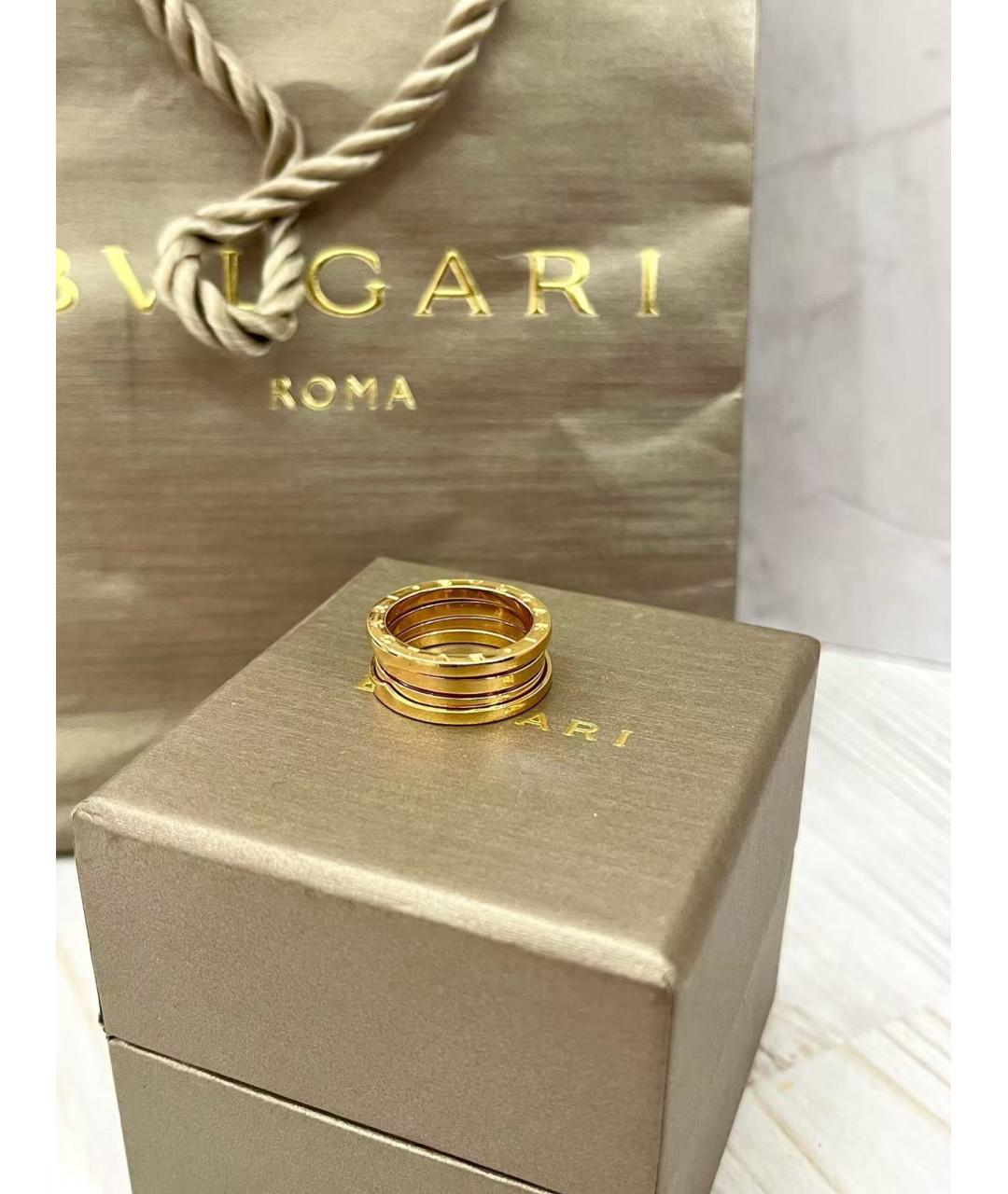 BVLGARI Золотое кольцо из розового золота, фото 3