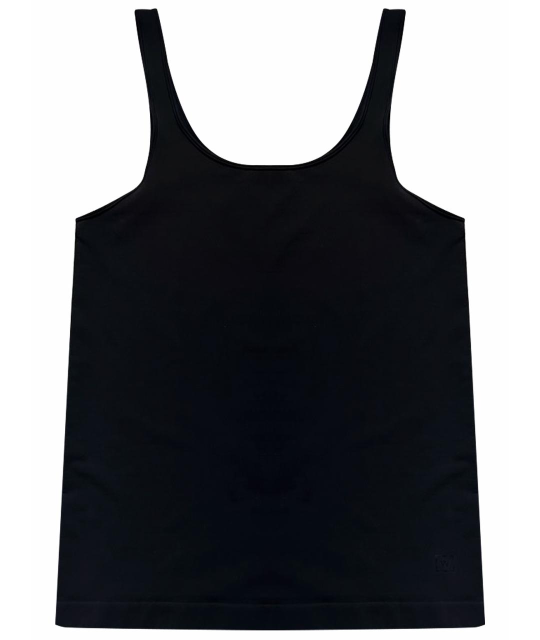 WOLFORD Черная полиамидовая майка, фото 1