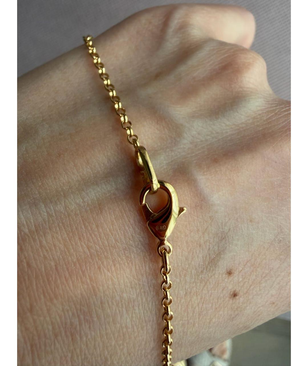 VALENTINO Золотое латунное колье, фото 3