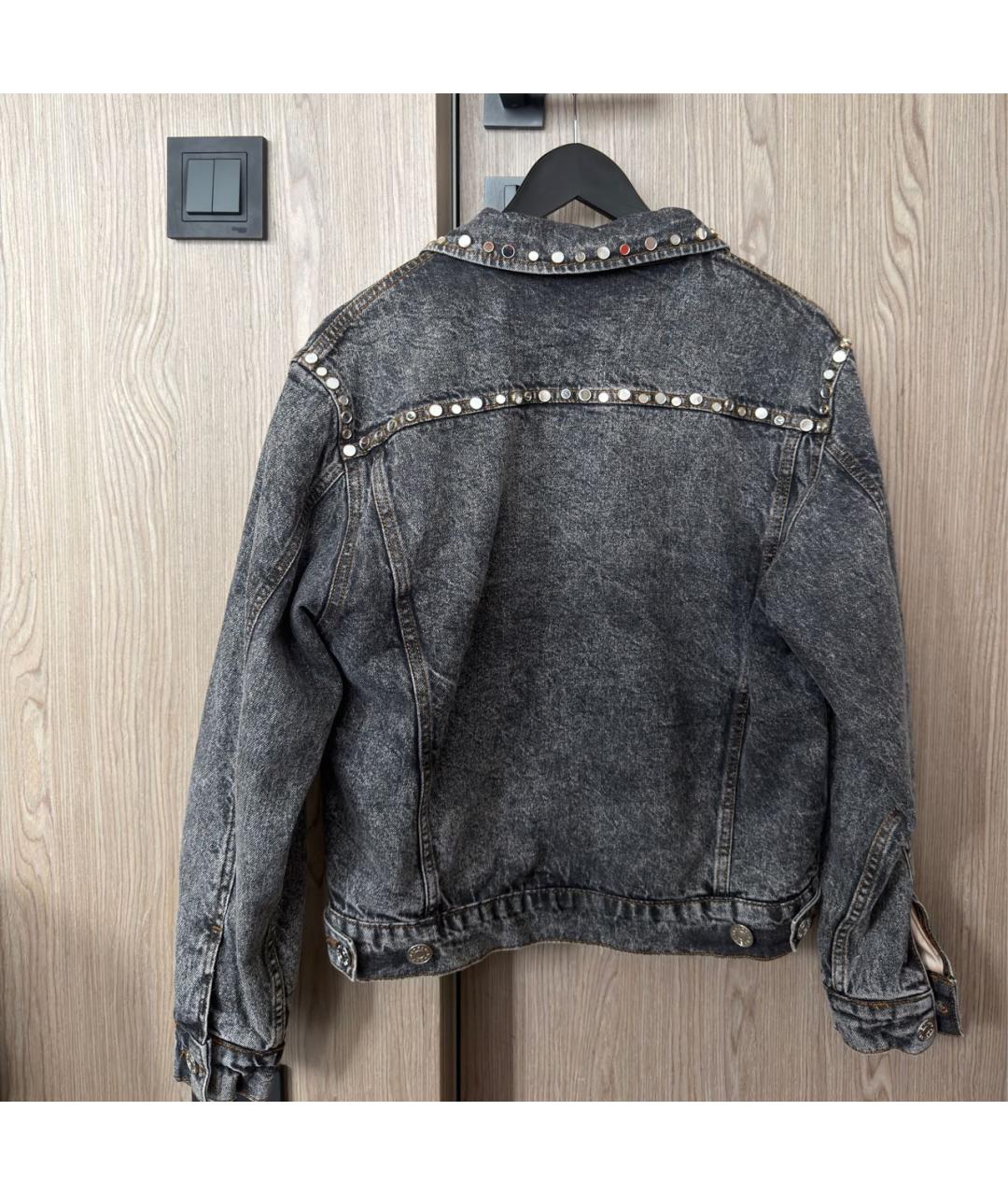 SANDRO Серая хлопковая куртка, фото 6