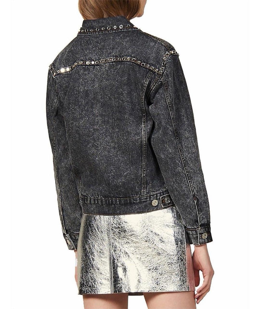 SANDRO Серая хлопковая куртка, фото 2