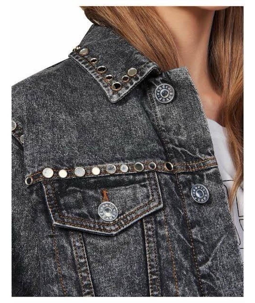 SANDRO Серая хлопковая куртка, фото 4