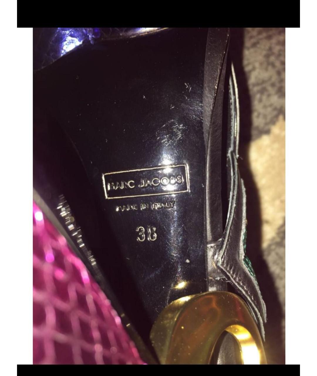 MARC JACOBS Мульти кожаные туфли, фото 6