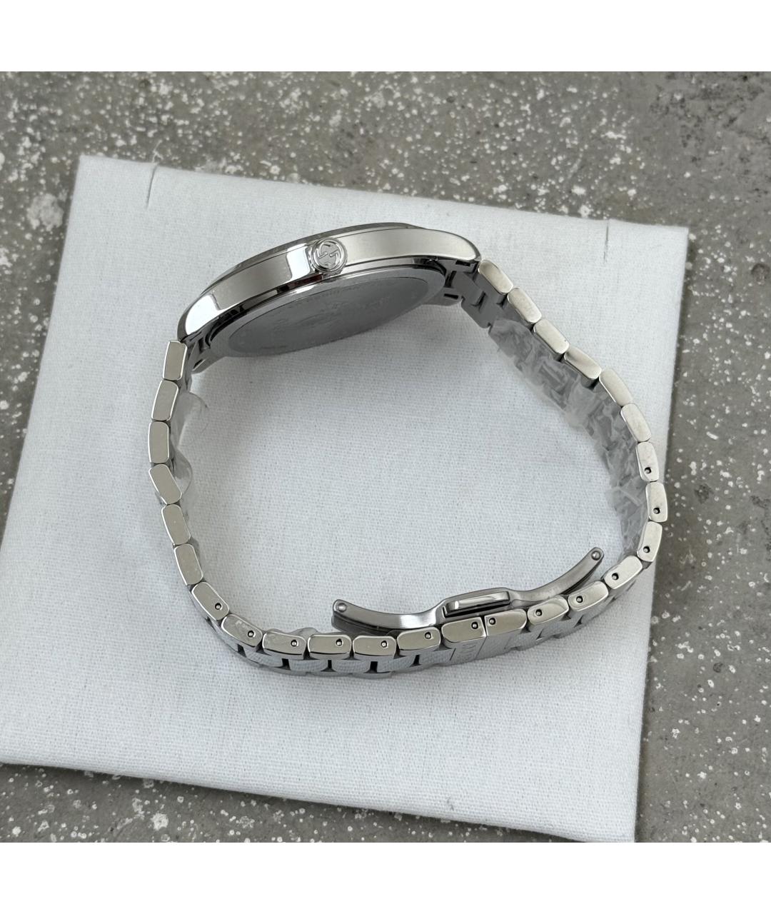 GUCCI Серебряные часы, фото 4