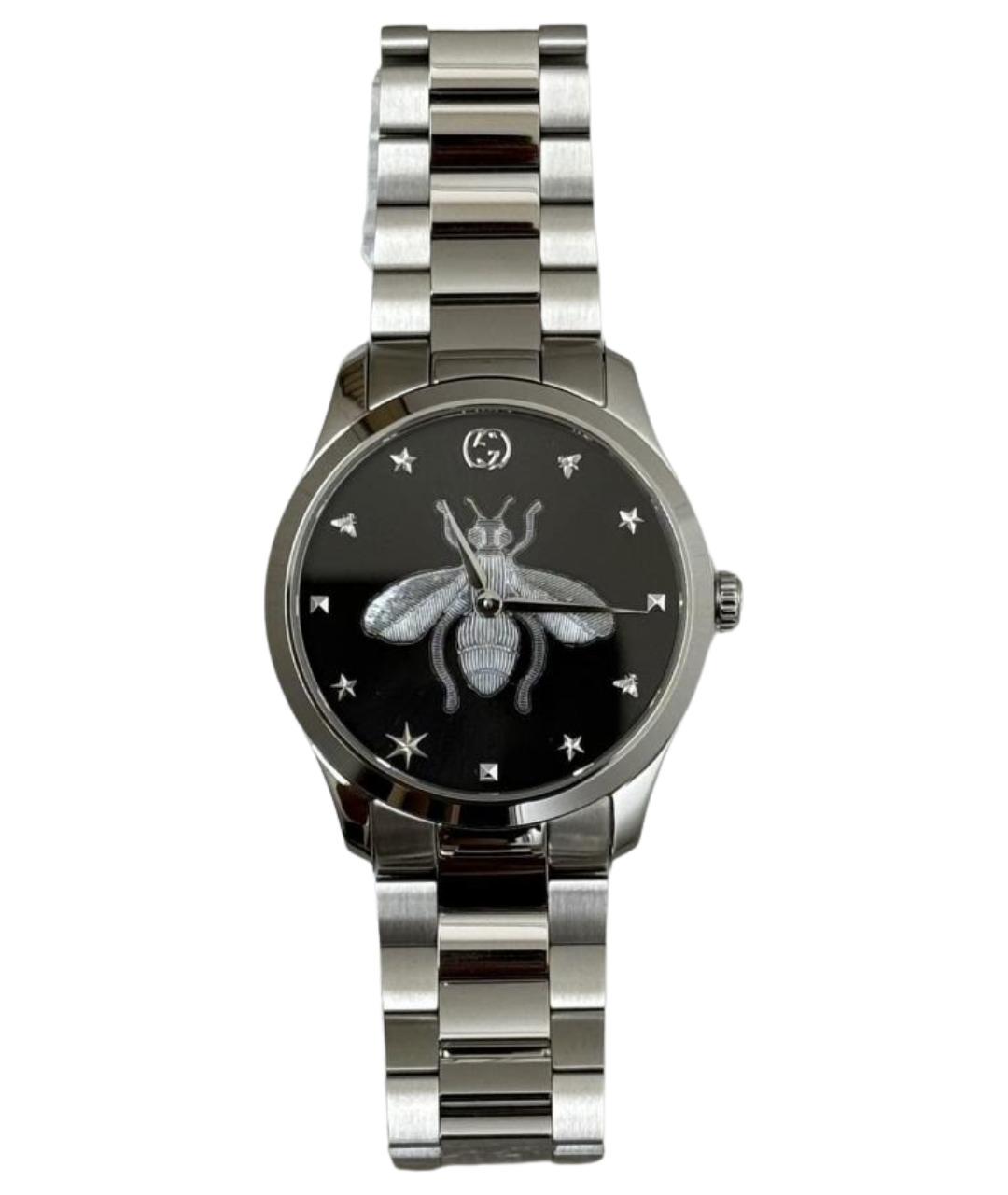 GUCCI Серебряные часы, фото 1