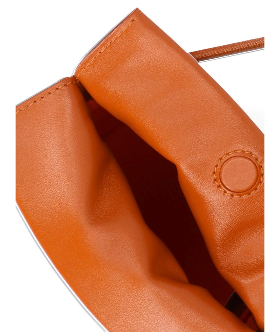 CHLOE Коричневая кожаная сумка через плечо, фото 4