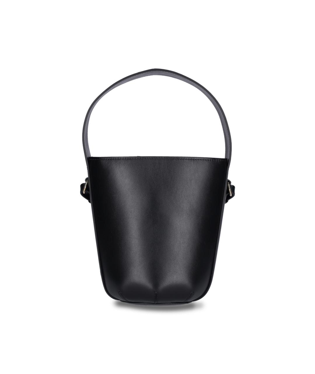 CHLOE Черная кожаная сумка через плечо, фото 1