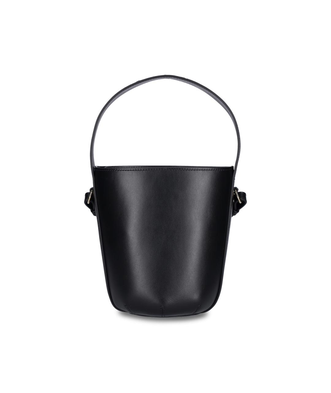 CHLOE Черная кожаная сумка через плечо, фото 3