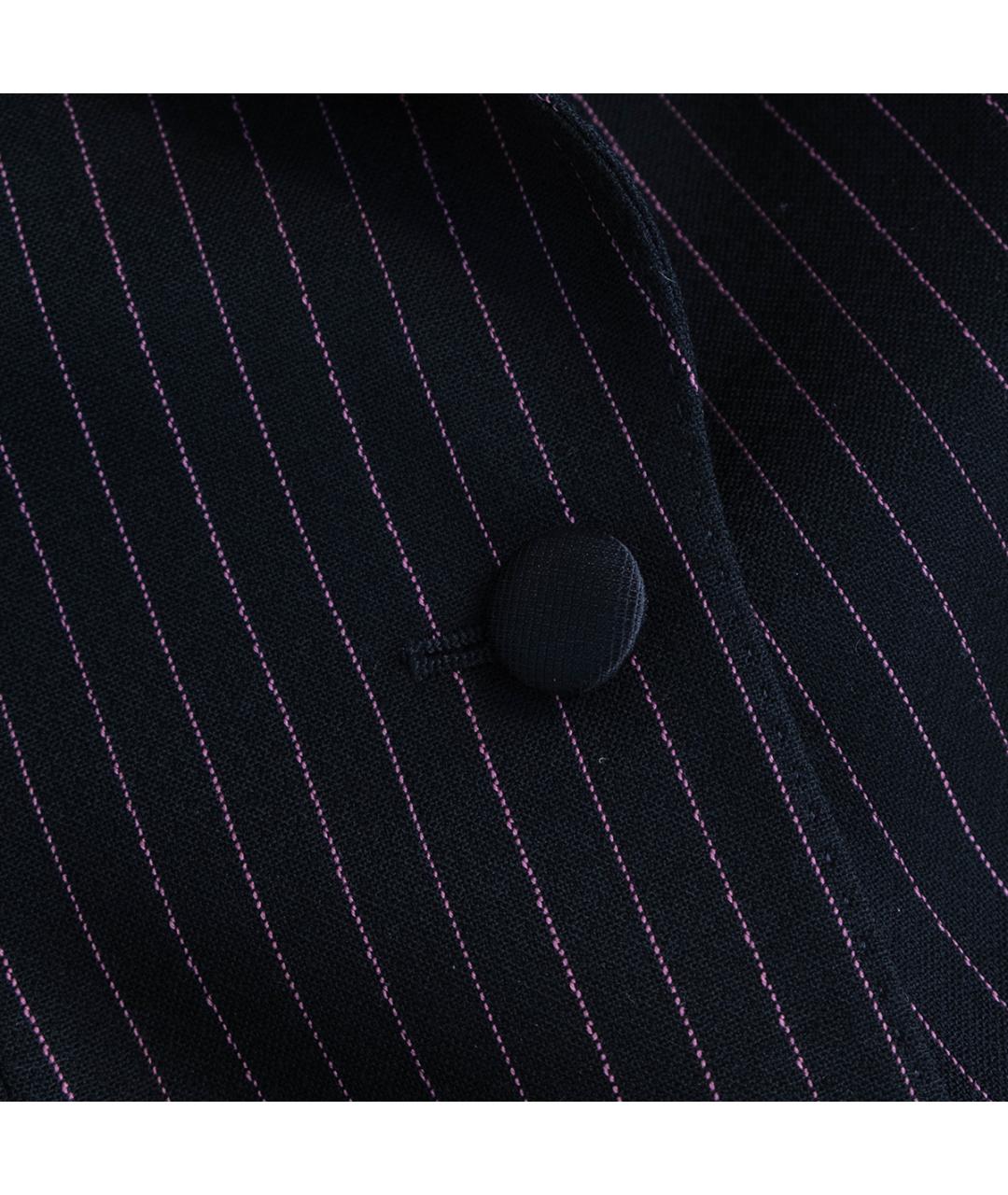 DOLCE&GABBANA Черный шерстяной костюм с брюками, фото 7