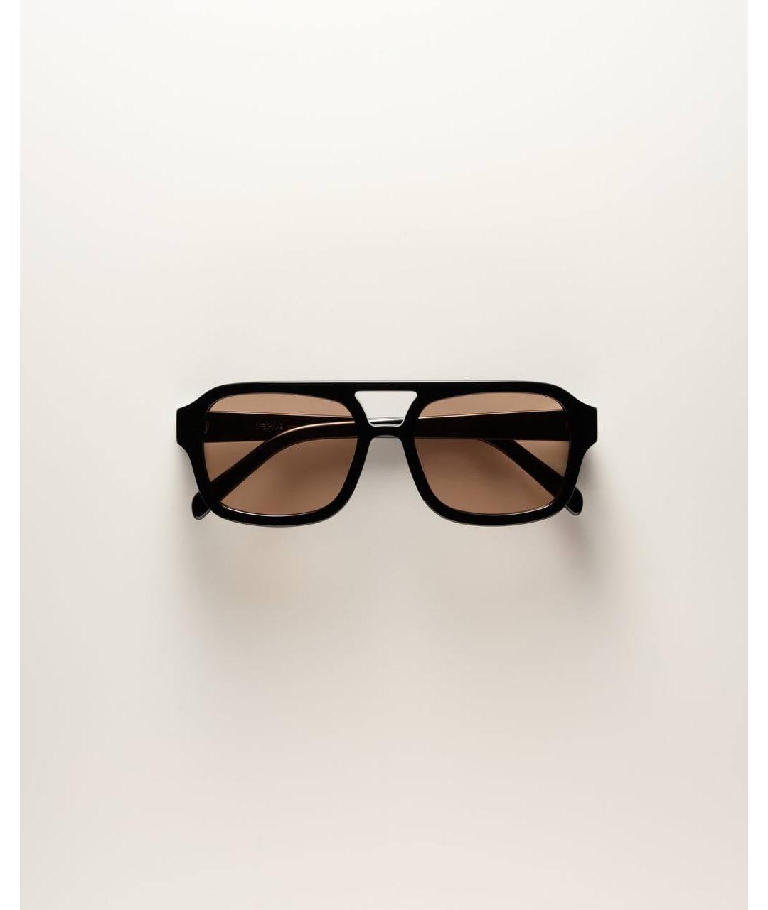 Vehla Черные пластиковые солнцезащитные очки, фото 9