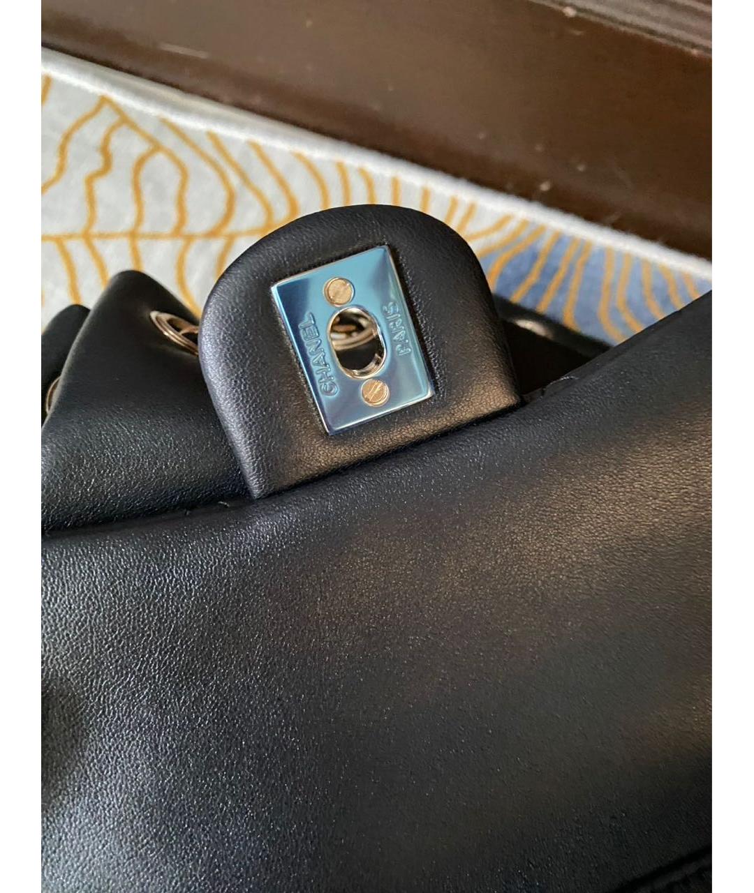 CHANEL Черный кожаный рюкзак, фото 5