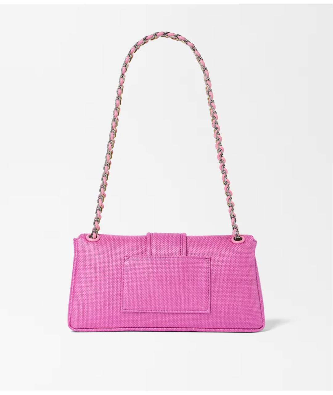 JACQUEMUS Розовая сумка через плечо, фото 2