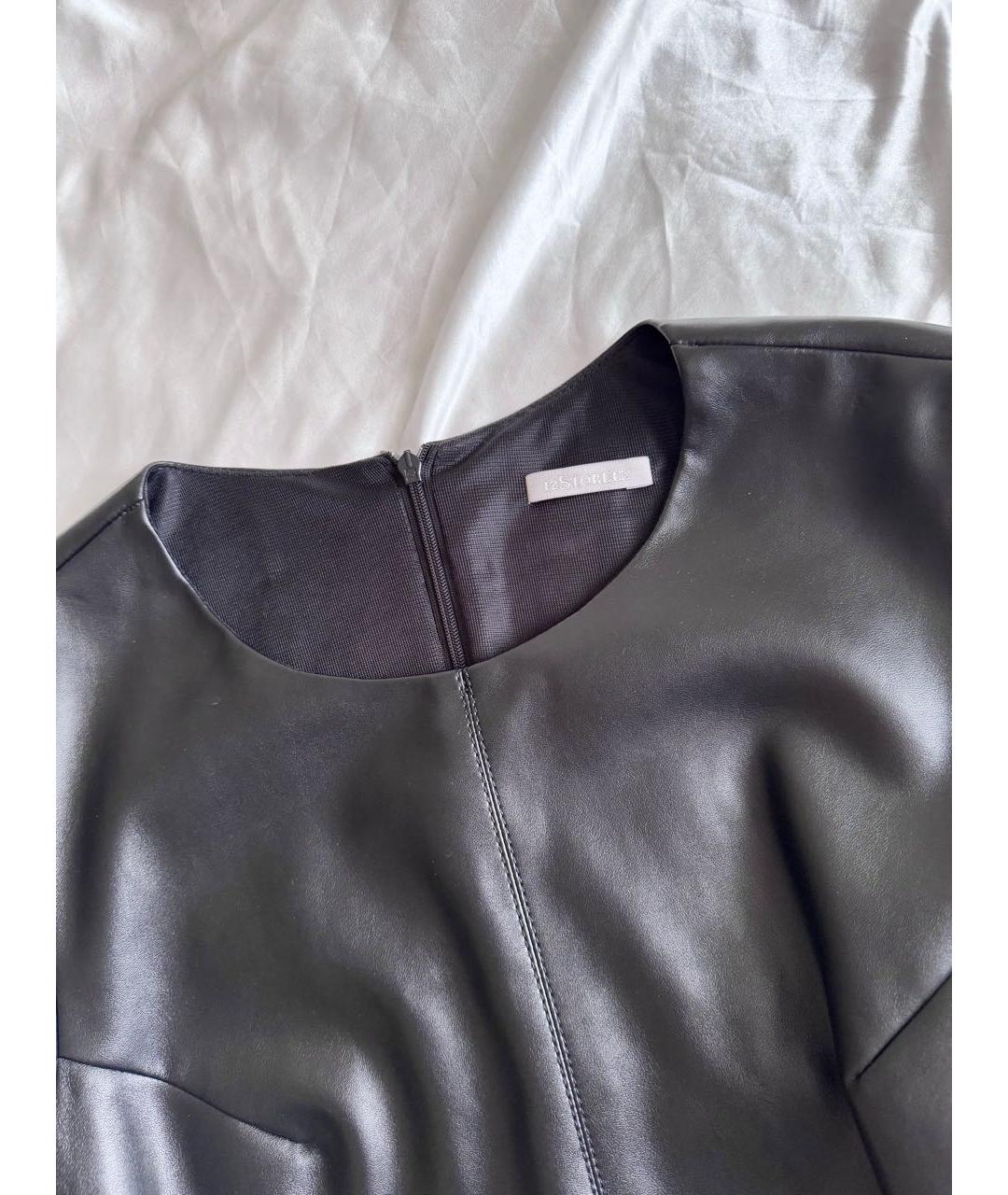 12 STOREEZ Черное повседневное платье, фото 3